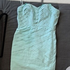 Seafoam Gianni Bini Short Beachy Cocktail Dress
